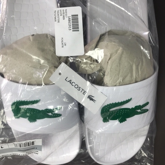 lacoste fraisier 318 1 slide sandal